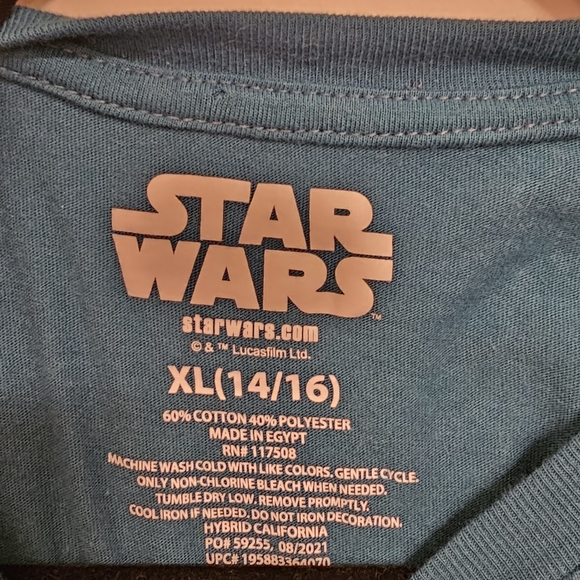 Girls Adorable Star Wars Baby Yoda Long Sleeve T-Shirt. Size X-Large 14/16 - Picture 5 of 8